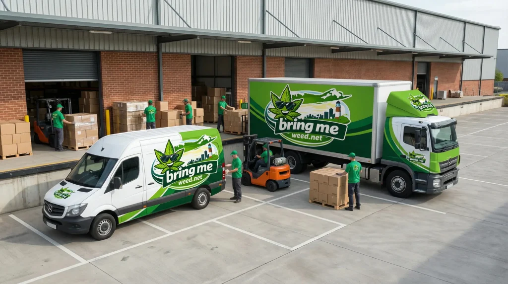 Bring Me Weed delivery fleet — NYC cannabis delivery